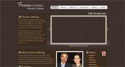 Desktop Screenshot of fiounacatering.com